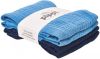 Merkloos Pippi Luierdoeken Diapers Junior 65 X 65 Cm Katoen Navy/blauw 4 Stuks online kopen