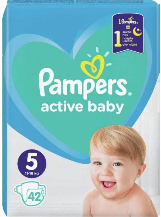 Pampers Active Baby Luiers -( 11 16kg) 42 Stuks