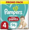 Huismerk Pampers Baby Dry Pants Luierbroekjes- 96 Stuks online kopen
