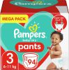 Pampers Baby Dry Pants -- Mega Pack 94 Luierbroekjes online kopen
