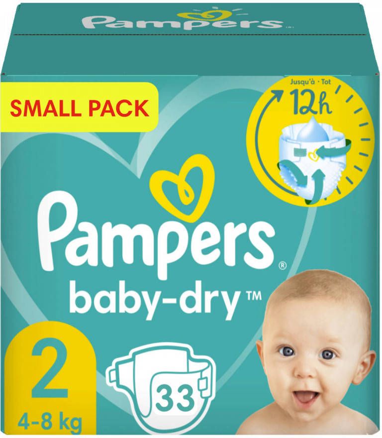 Pampers Baby Dry -- Small Pack 33 Luiers