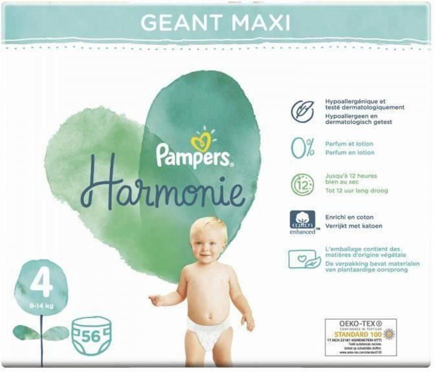 Pampers Harmonie, 56 Luiers