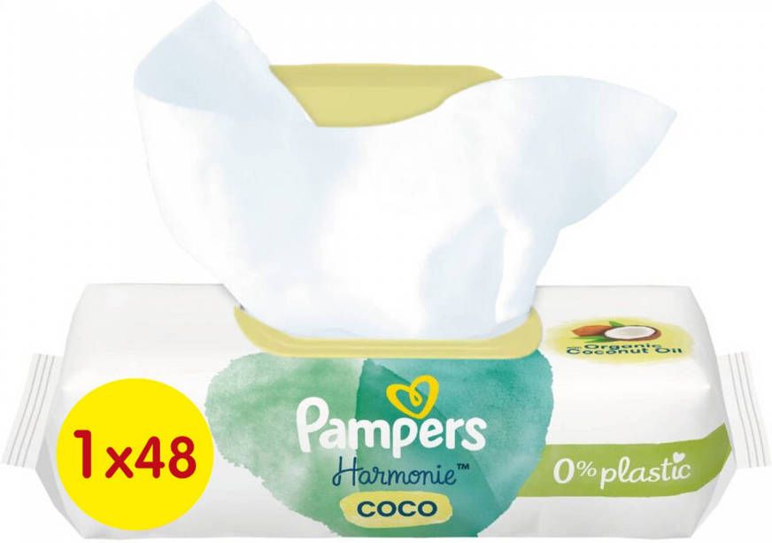 Pampers Harmonie Coco Billendoekjes 42 Doekjes 1 X 42