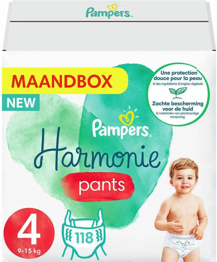 Pampers Harmonie Pants -- Maandbox 116 Luierbroekjes