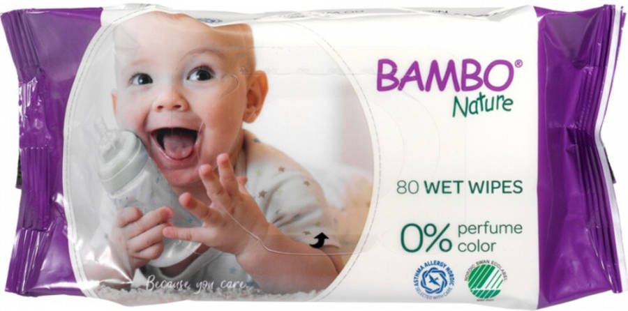 Bambo Nature 12x Billendoekjes 80 stuks