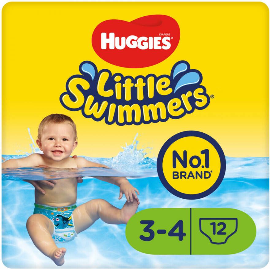 Huggies Little Swimmers Zwemluiers -/ 4 (7 Tot 15 Kg) Voordeelverpakking 36 Stuks