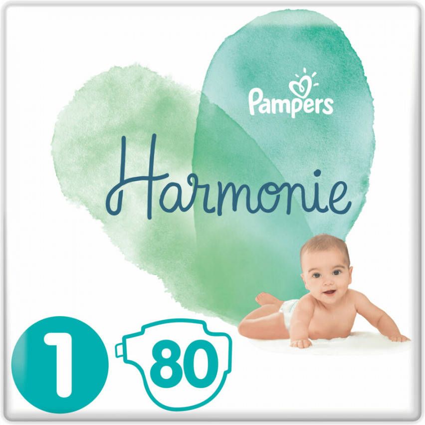 Pampers Harmonie Megapack Maat 1 (2-5kg) 160 luiers