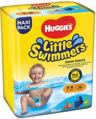 Huggies Zwemluier Little Zwemmers 6 4 x 19 stuks