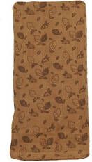 Snoozebaby Organische Wikkeldoek Toffee Lemon 80x80 Cm