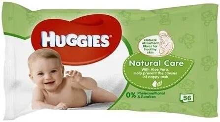 Huggies Babydoekjes Natural Care Voordeelpak 392 stuks