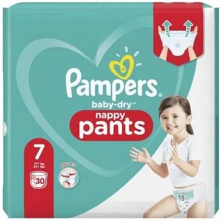 Pampers Baby dry Pants Luiers, 30 Slipjes
