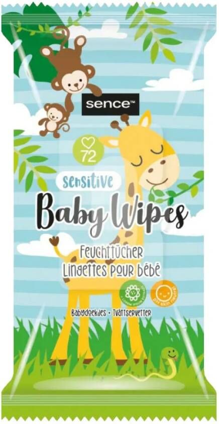 Sence Baby Billendoekjes Sensitive 72 Stuks