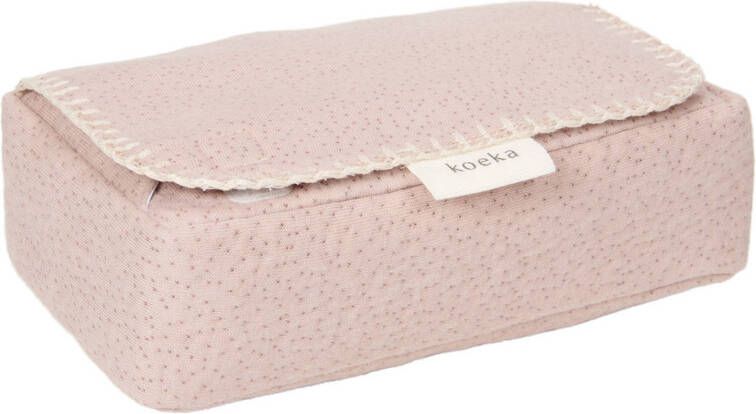Koeka Riga babydoekjes box 27x31 cm Grey Pink