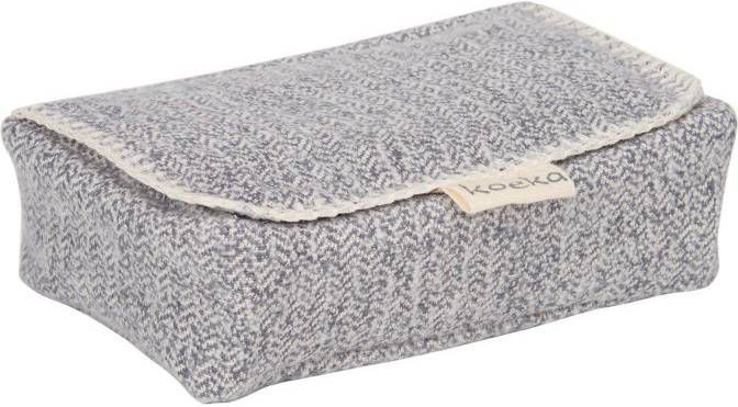 Koeka Vigo babydoekjes hoes Sparkle Grey