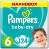 Pampers Baby Dry Gr. 6 Extra Large(16+ kg)Maandvoordeelbox 124 stuks online kopen