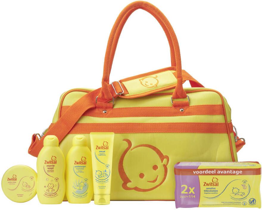 Zwitsal Geschenkset Luiertas 6 delig Cadeaupakket